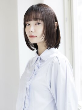 コレクティブワーク 表参道 渋谷(COLLECTIVE WORK) 顔周りレイヤー レイヤーボブ 大人ボブ ベージュカラー 髪質改善