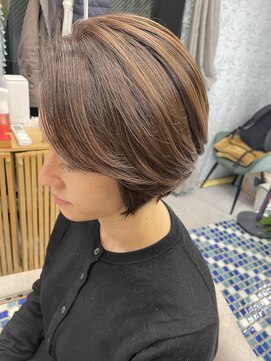 ラパン(Lapin) ドライヤーだけで決まるショートスタイル♪