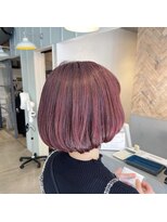 ヘアアンドメイク アース 聖蹟桜ヶ丘店(HAIR&MAKE EARTH) カシスカラー