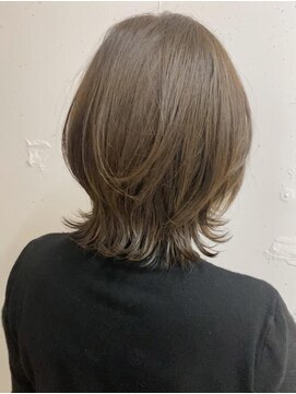 ダブルトーキョー シブヤ(W-TOKYO SHIBUYA) ネオウルフ×大人ハイライトボブウルフ　ウルフカット