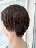 大人ショートボブ