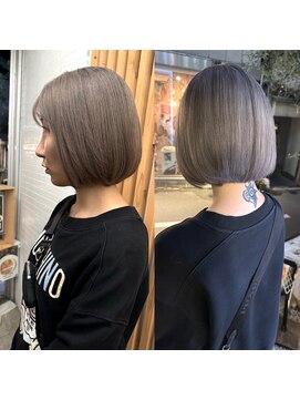 ヘアカロン 熊本本店(Hair CALON) ボブ/ハイトーンカラー