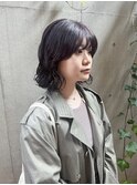 ボブ/ボブパーマ/ニュアンスパーマ/暖色カラー/外ハネパーマ