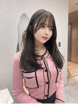 リリー(Lilley) 姫カットレイヤー×秋色くすみベージュ×韓国風巻き(ayana)