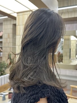 パークレーン アイス イヴェン(park lane ICI yeven) ブリーチなし オリーブグレージュ 赤味消し レイヤー/momoka