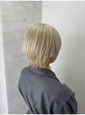 【CIEL×久光】ホワイトブロンドショート