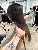 ニュート(Neut )&nbsp;チョコレートブラウンケアブリーチダブルカラー暗髪