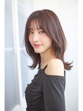 アッシュ 立川店(Ash) 韓国風巻き/グレージュ/ダブルカラー/髪質改善