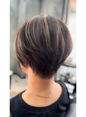 ハンサムショート/ハイライト