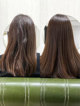 トーメイ(tomei) 美髪矯正のビフォーアフター