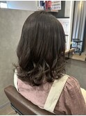 透明感オリーブアッシュ/髪質改善/メンテナンスカット