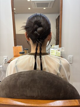 カセット(cassette.) カチモリヘア/ヘアセット/結婚式参列セット