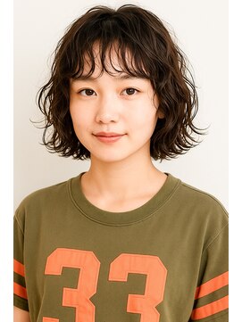 ラレイ ハラジュク(Lalei harajuku) 原宿ボブパーマスパイラルパーマニュアンスパーマ10代20代30代