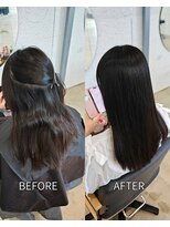 ビーヒアナウ N゜03 金沢駅西店(BE HERE NOW) 美髪矯正/艶髪/縮毛矯正/髪質改善/ロング/ストレート