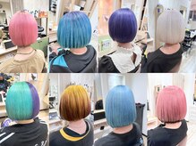 カミイロ(kamiiro)の雰囲気(ボブ/ショート/ショートボブ/派手髪/ブリーチ/トリプルカラー)