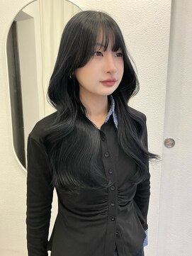 ボタン ハカタ(VOTAN hakata) 福岡美容室/ブルーブラック/レイヤーカット