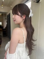 コート 表参道(Cote)&nbsp;美髪レイヤー/ロングレイヤー/顔まわりカット/前髪/おくれ毛