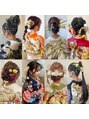 ピノリコ Hair&make pinorico ヘアアレンジ大好きです!ヘアセットは是非お任せ下さい◎
