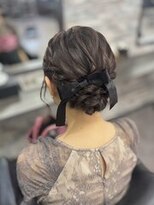 ビゼ 梅田(BIZE)&nbsp;ボブさんでも○ふわふわアップスタイル♪♪