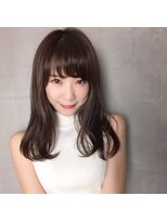 ヘアメイクスタジオ アビール 調布(abi‐ru) ナチュラルロング