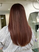 ラック(LUCK)&nbsp;チェリーピンク/船橋/バレイヤージュ/ハイライト/似合わせカット