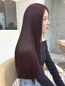 ロンドメリア 天神大名店(Lond Melia) 着物ヘア/大人ガーリー/ダークアッシュ/似合わせカット
