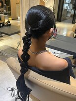 カインド 南青山(hair&make up KIND)&nbsp;タイト編みおろし