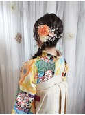 ヘアセット・編みおろしヘア