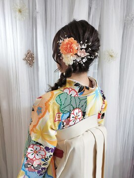 クリーム(Cream) ヘアセット・編みおろしヘア