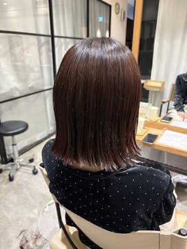 ヘアーエスクールステラ(hair S.COEUR stella) パツッとボブ