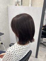 ヘアサロン ドットプラス 町田店(dot. plus) ミディアムレイヤーボブ/レイヤーボブ/レッドブラウン/町田