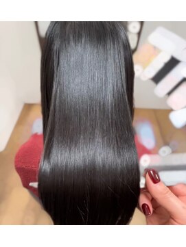 美容室 ロン ドゥ アンジュ ストレートセミロング