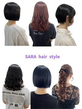 ヘアーアンドメイクアップモパ SARA hair style