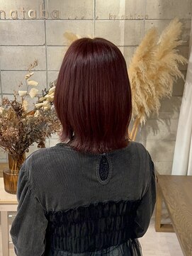 ソーイ ヘアアンドライフスタイル ショップ(SO-E HAIR&LIFESTYLE SHOP) ワインレッド