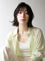 ザビー(THE B) 本八幡×市川×黒髪×自然に跳ねる、ナチュラルウルフ