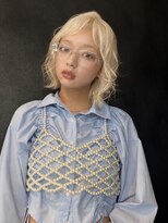 リミットバイアフィナー 大宮店(limit by Afinar)&nbsp;レイヤーボブ×抜きっぱなしブロンド