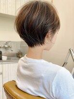 アイドットプラス 札幌大通り(i.+ODORI)&nbsp;前髪あり小顔くせ毛カバーベージュカラー丸みショートボブヘア