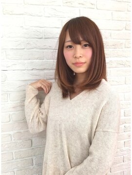 フォルテ 城北店 艶髪ミディアム可愛いスタイル○