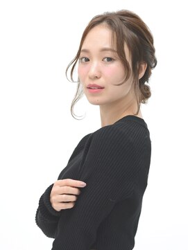 アース 武蔵境店(HAIR & MAKE EARTH) 大人上品お団子アレンジ【EARTH武蔵境】