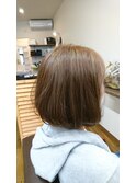 柔らかいボブ