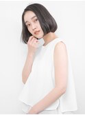 親しまれるワンレンボブ