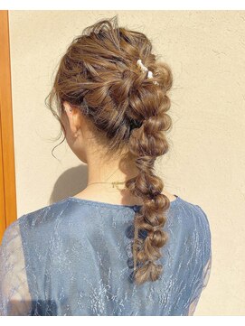 フィオーレ ヘアデザイン(FIORE hair design) お呼ばれラーメンマンヘア