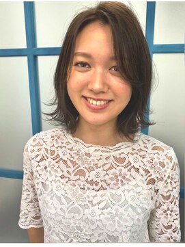 ビューティー シャレンド スタイリング簡単♪大人かわいい外ハネ×小顔ネオウルフ