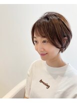 イマジナシオン(Imagination+)&nbsp;【ショートヘア専門イマジナシオン】耳掛けショートボブ