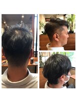 スープレックス ヘアーデザイン(SOUPREX HAIR DESIGN) 美バランス!モヒカンベース!サイドパートスタイル!20代 30代