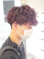 フィフス 原宿(fifth)&nbsp;ダブルカラーツイストスパイラルパーマ刈り上げツーブロック