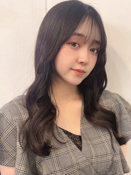 ベイルーム(BAYROOM by HONEY omotesando) 大人可愛い20代30代姫巻きドールロング×ラベンダーグレージュ