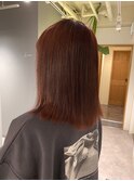 大人レッドブラウン［久米川/髪質改善/トリートメント］