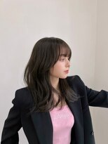 フィル 横浜(fil)&nbsp;グレー_前髪マチルダボブピンクベージュ