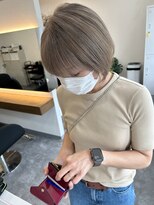 ヘアーテラスエムバイエイル(hair terrace M byEir) ハイトーンショート